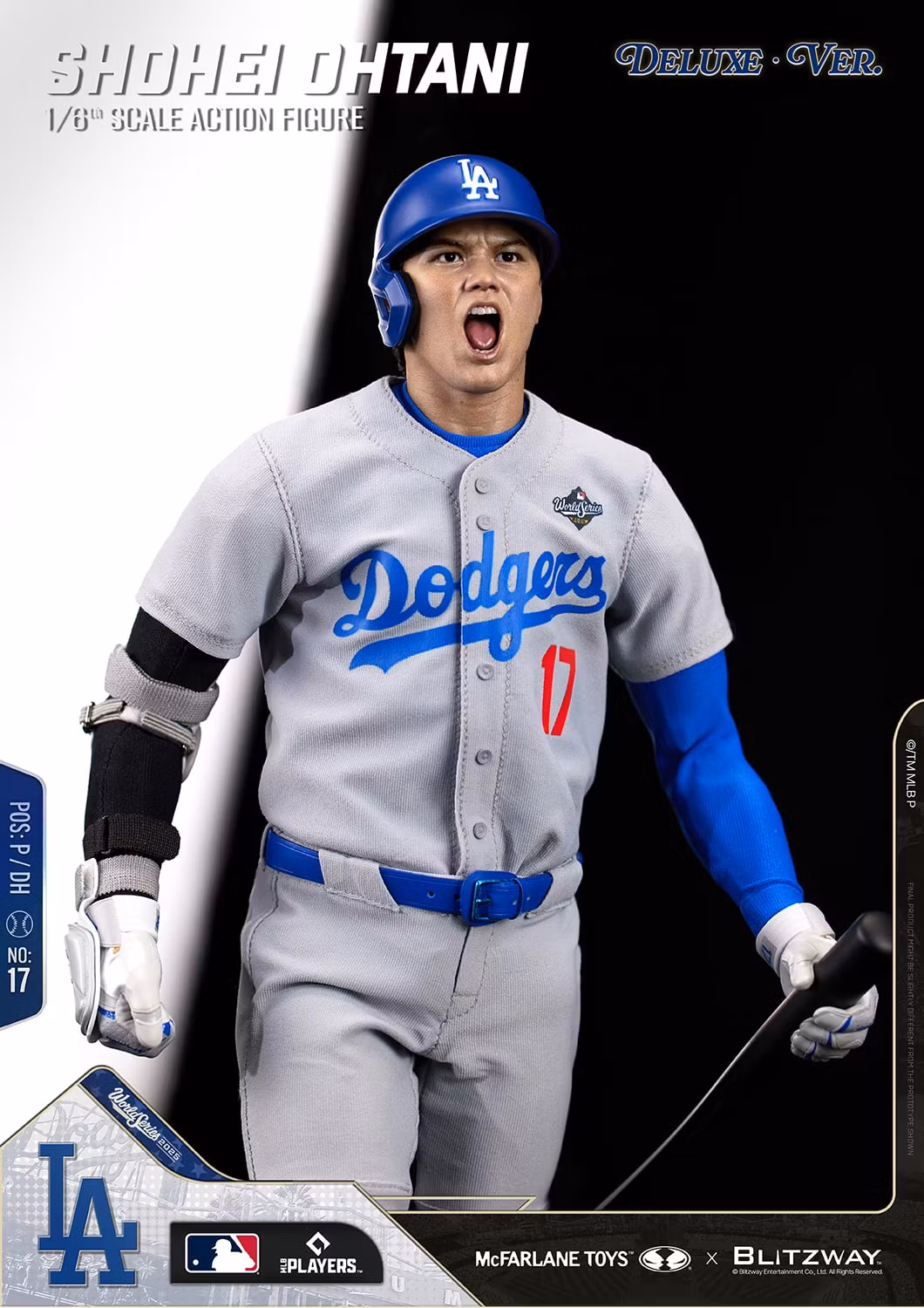 MLB SportsPicks Shohei Ohtani (Deluxe Ver.) 1/6 Scale Action Figure