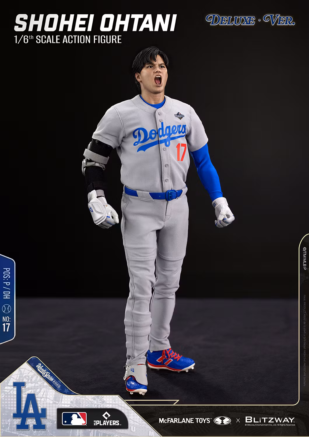 MLB SportsPicks Shohei Ohtani (Deluxe Ver.) 1/6 Scale Action Figure
