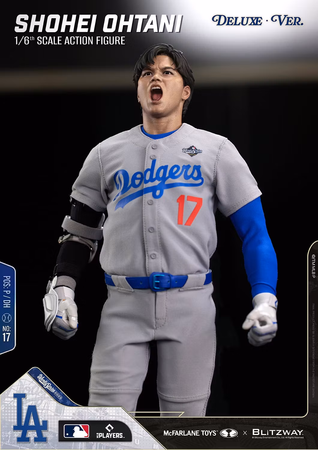 MLB SportsPicks Shohei Ohtani (Deluxe Ver.) 1/6 Scale Action Figure