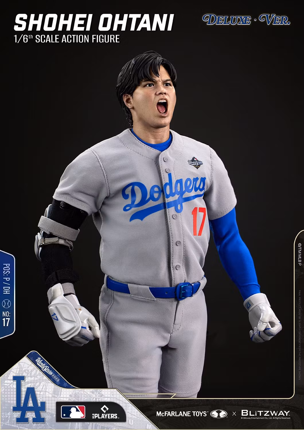 MLB SportsPicks Shohei Ohtani (Deluxe Ver.) 1/6 Scale Action Figure