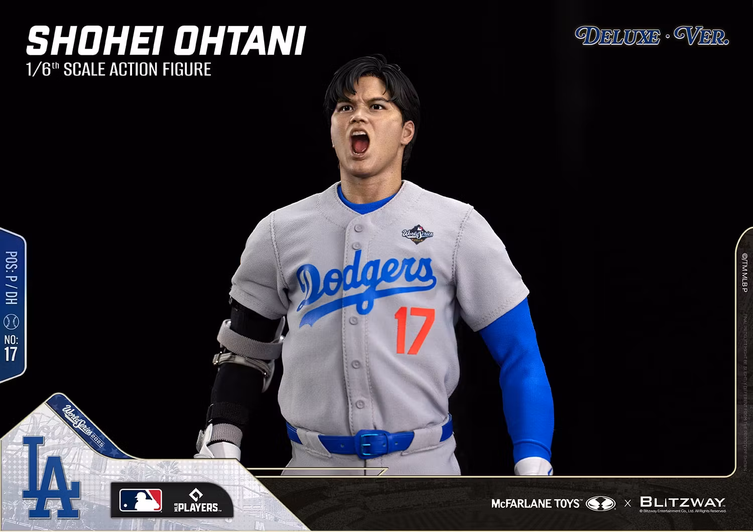MLB SportsPicks Shohei Ohtani (Deluxe Ver.) 1/6 Scale Action Figure