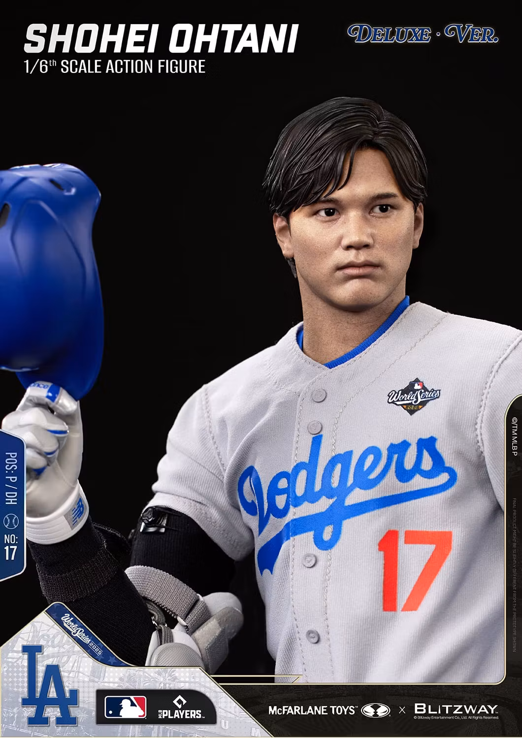 MLB SportsPicks Shohei Ohtani (Deluxe Ver.) 1/6 Scale Action Figure