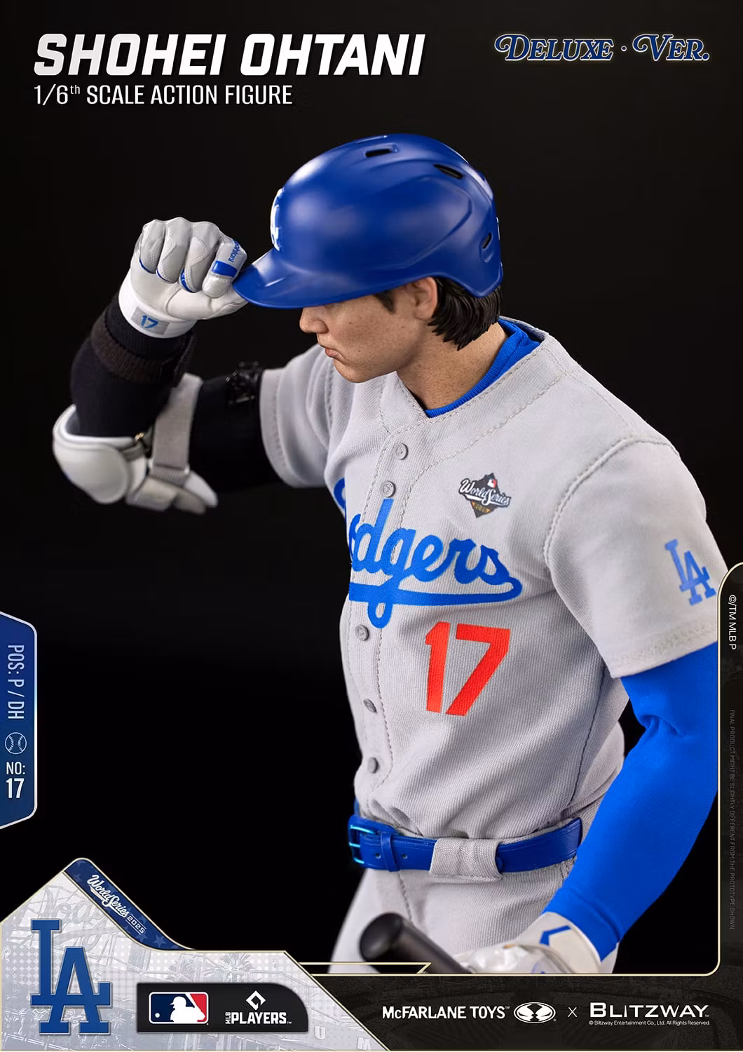 MLB SportsPicks Shohei Ohtani (Deluxe Ver.) 1/6 Scale Action Figure