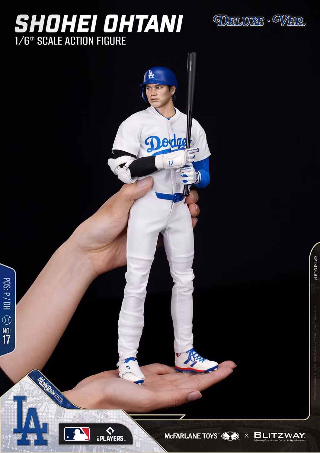 MLB SportsPicks Shohei Ohtani (Deluxe Ver.) 1/6 Scale Action Figure
