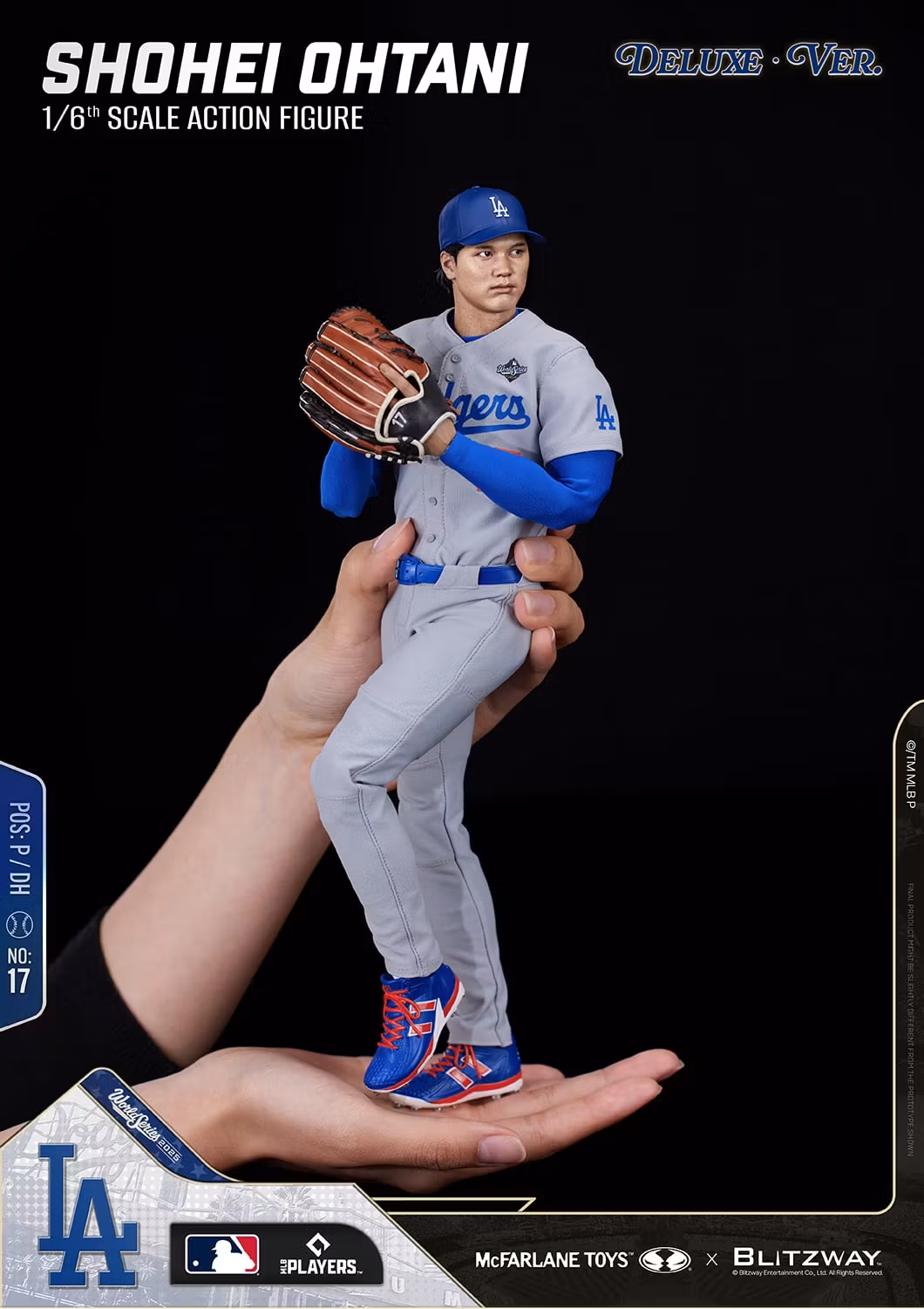 MLB SportsPicks Shohei Ohtani (Deluxe Ver.) 1/6 Scale Action Figure