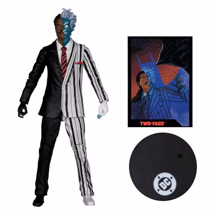 DC Direct Page Punchers Two-Face (Batman 89) (Red Platinum Edition) Action Figure