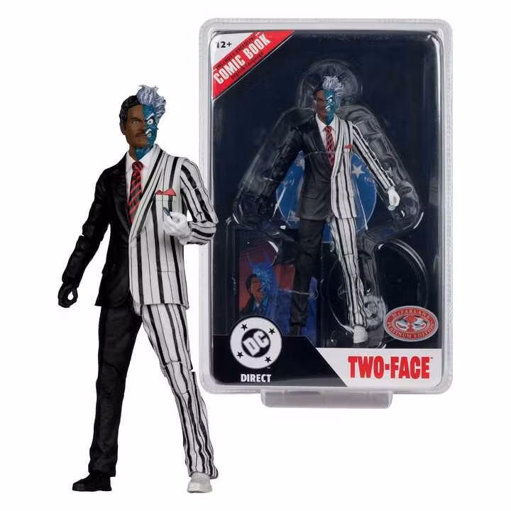 DC Direct Page Punchers Two-Face (Batman 89) (Red Platinum Edition) Action Figure