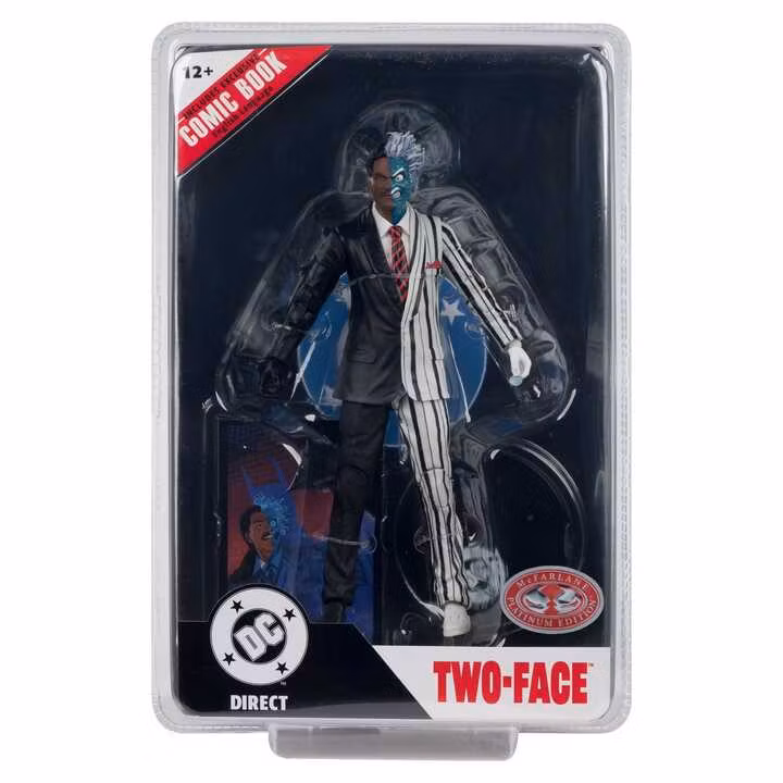 DC Direct Page Punchers Two-Face (Batman 89) (Red Platinum Edition) Action Figure
