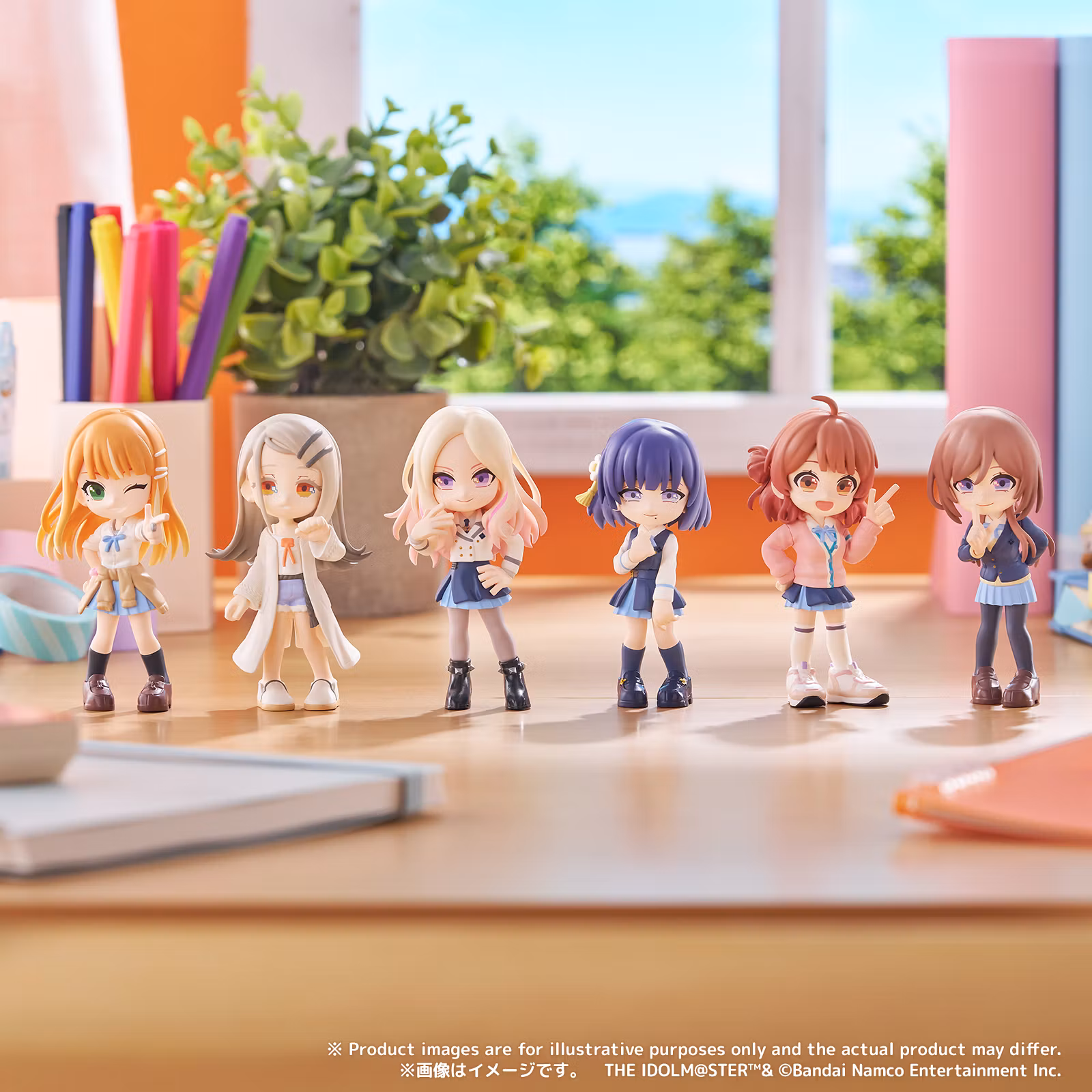 The Idolmaster PalVerse Vol.2 Set of 6 Figures