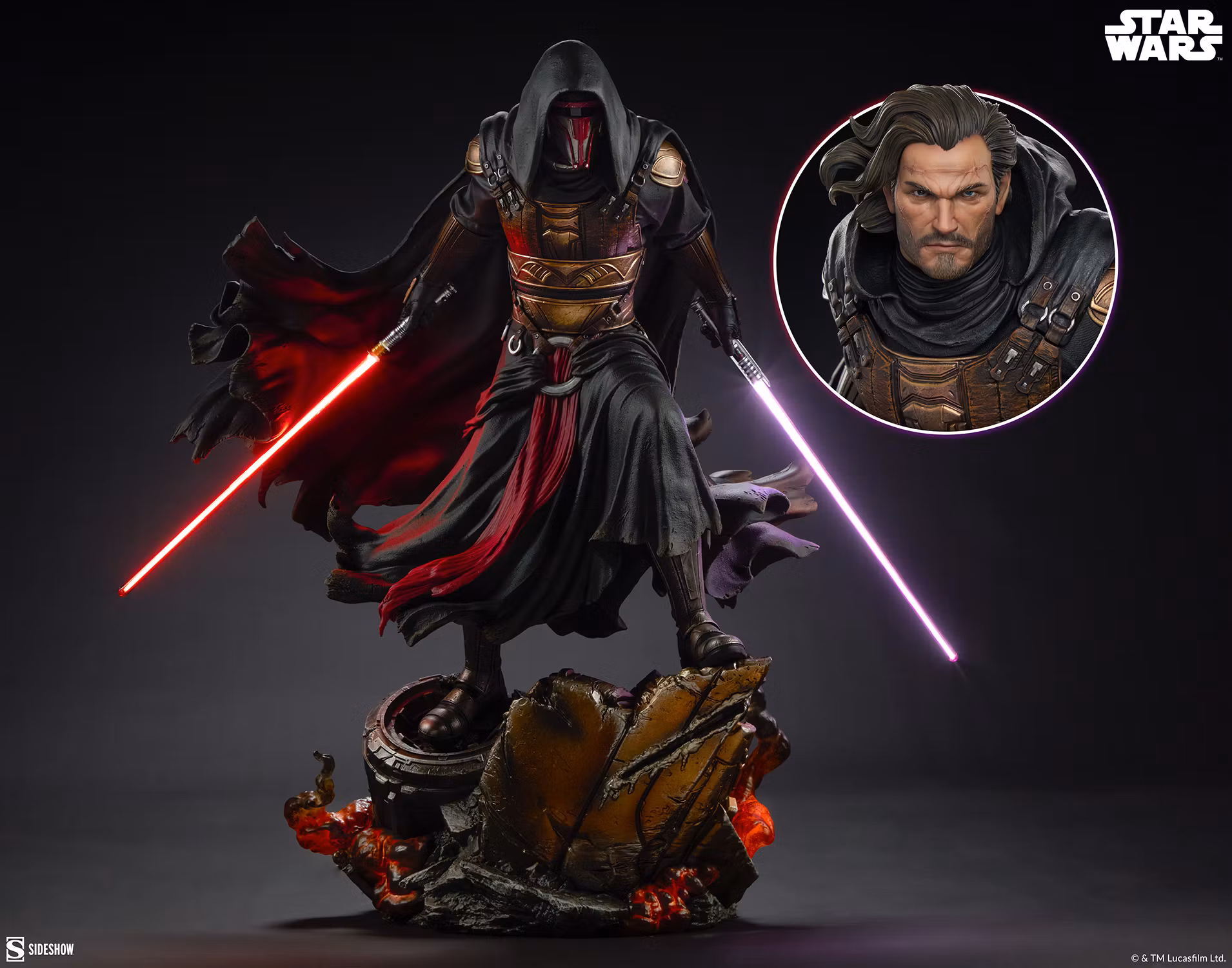 Star Wars: Knights of the Old Republic Premium Format Darth Revan 1/4 Scale Statue