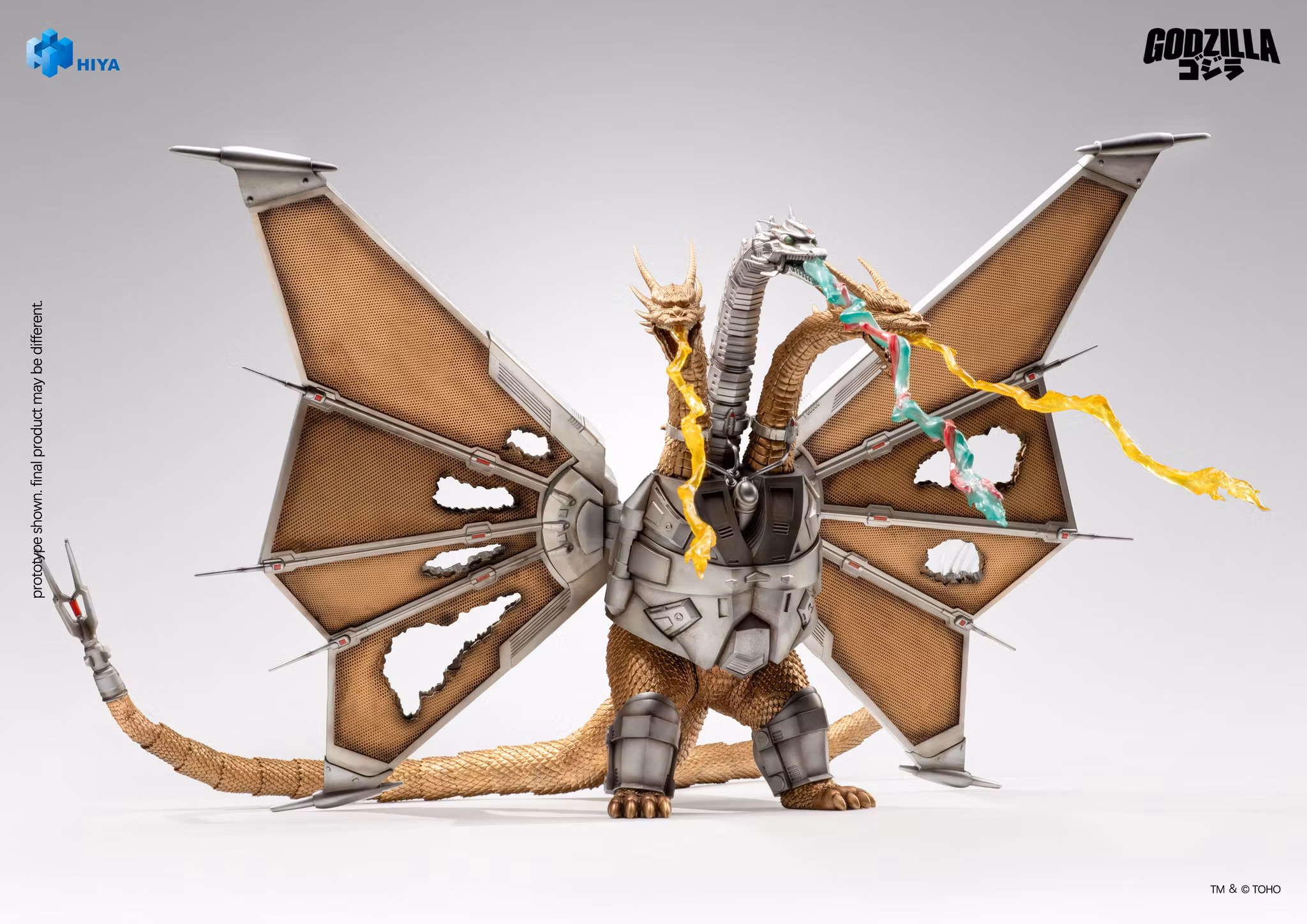 Godzilla vs. King Ghidorah (1991) Mechanical King Ghidorah (Battle Damaged Ver.) Action Figure