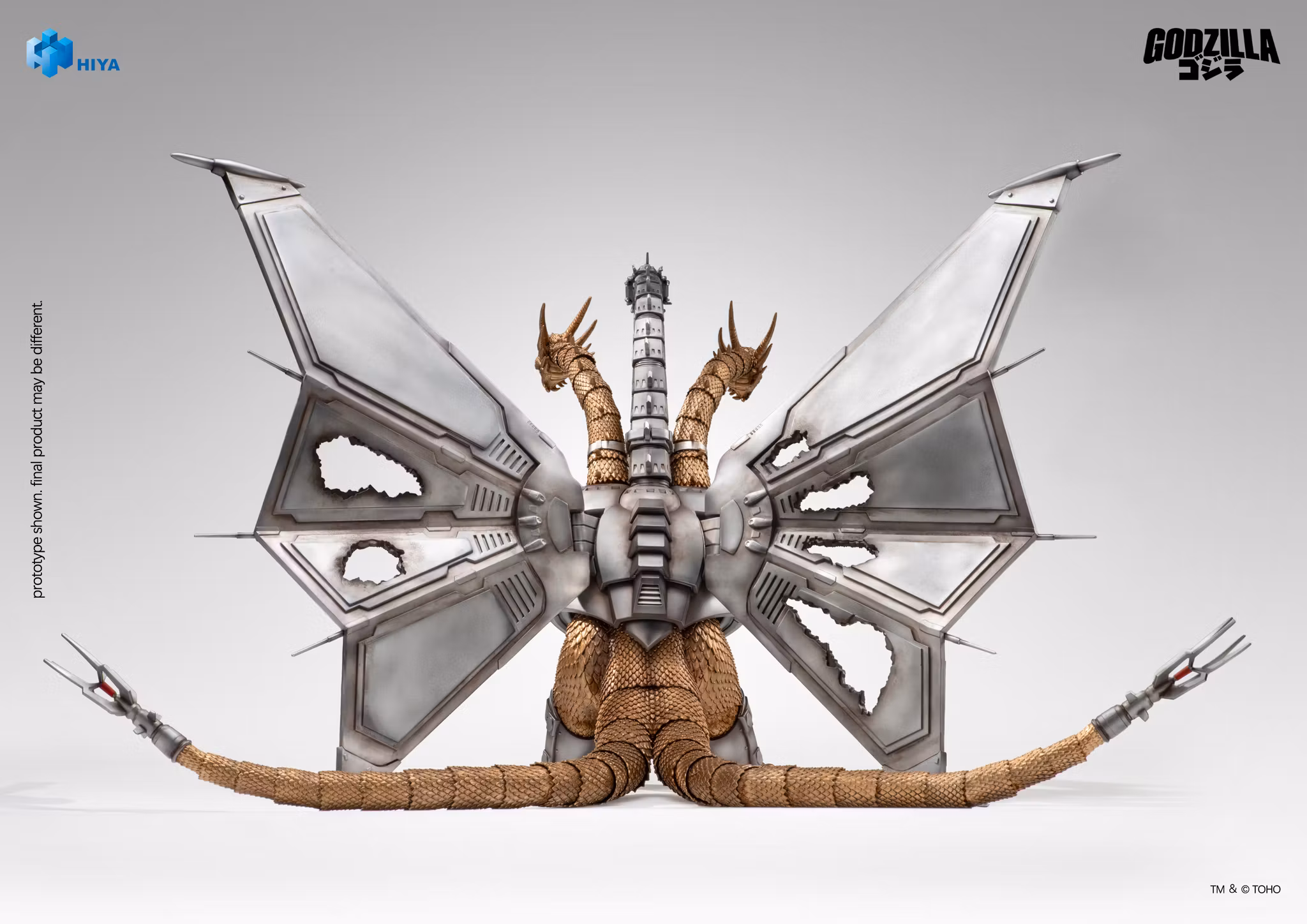 Godzilla vs. King Ghidorah (1991) Mechanical King Ghidorah (Battle Damaged Ver.) Action Figure