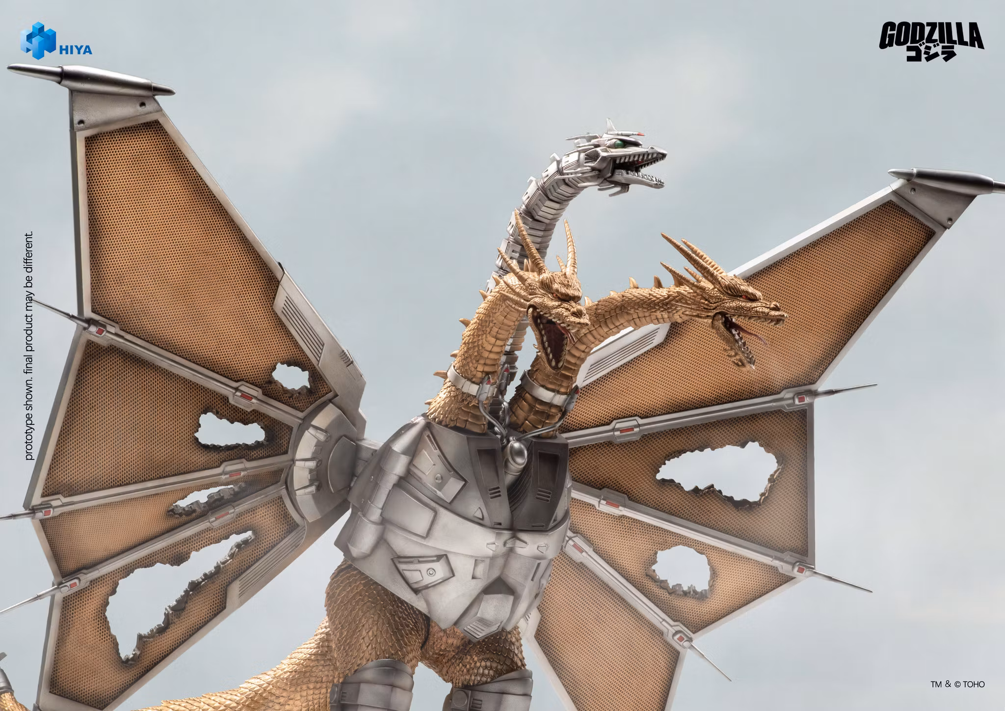 Godzilla vs. King Ghidorah (1991) Mechanical King Ghidorah (Battle Damaged Ver.) Action Figure