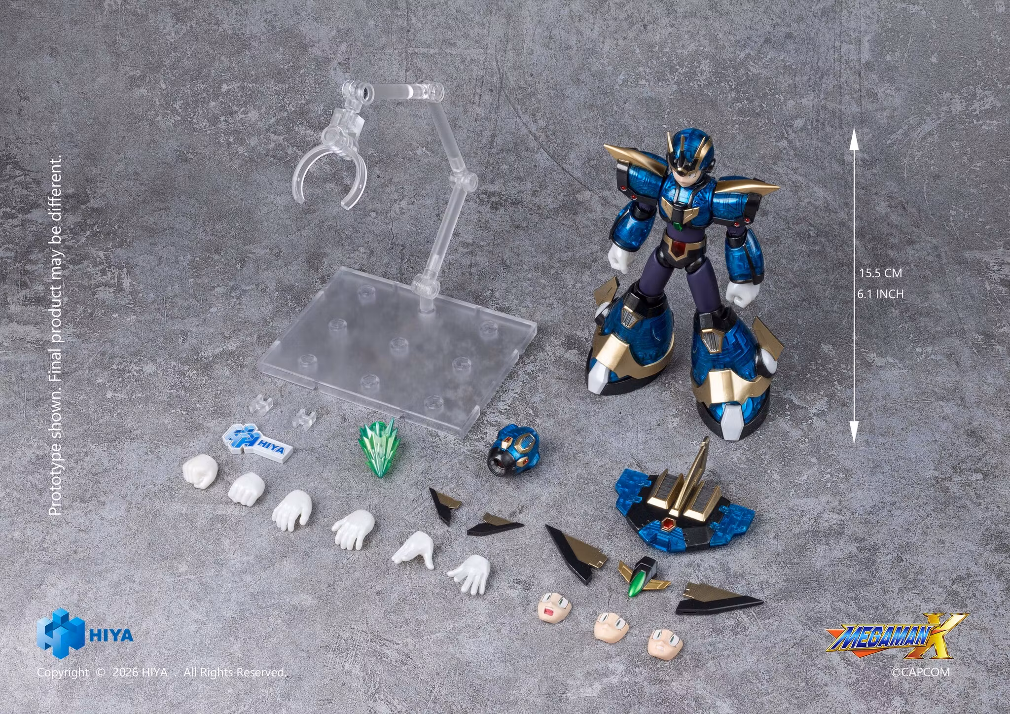 Mega Man X Exquisite Basic X (Ultimate Armor Ver.) Action Figure