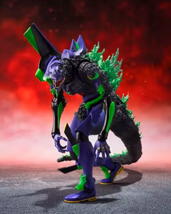 Godzilla vs. Evangelion S.H.MonsterArts Evangelion Test Type-01 "G" Awakening Form Action Figure