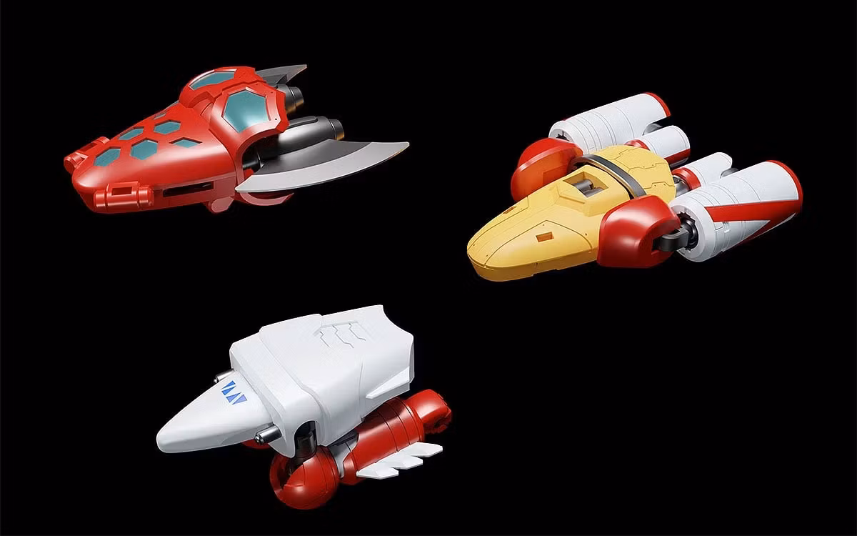 Getter Robo Moderoid Miniature Combing & Transforming Getter 1 Model Kit (Rerelease)
