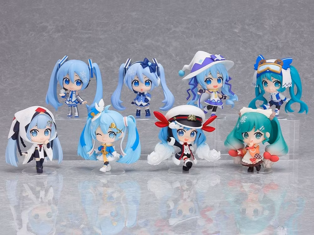 Vocaloid Hatsune Miku Blind Box Series: Snow Miku All Stars Figure Collection Vol.1 Boxed Set of 8 Figures
