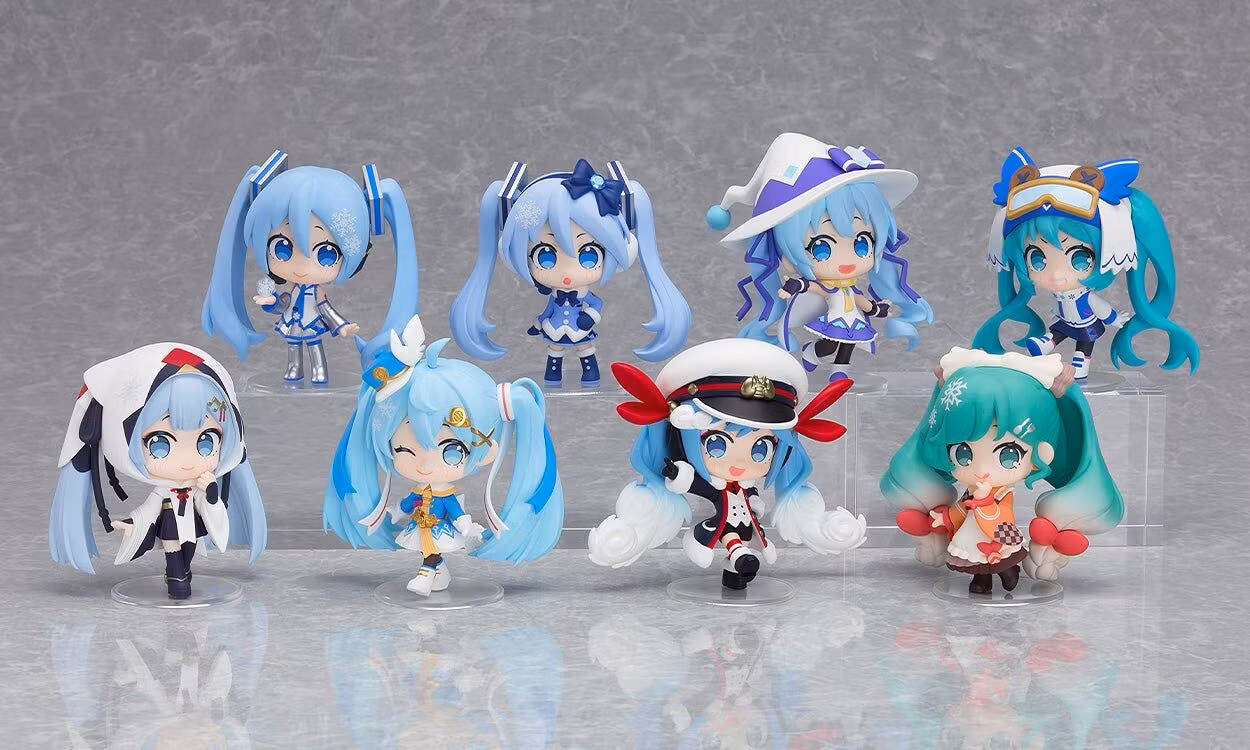 Vocaloid Hatsune Miku Blind Box Series: Snow Miku All Stars Figure Collection Vol.1 Boxed Set of 8 Figures