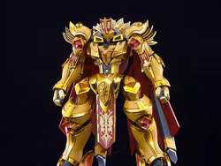 Knight's & Magic Moderoid Goldleo (Royal Metallic Ver.) Model Kit