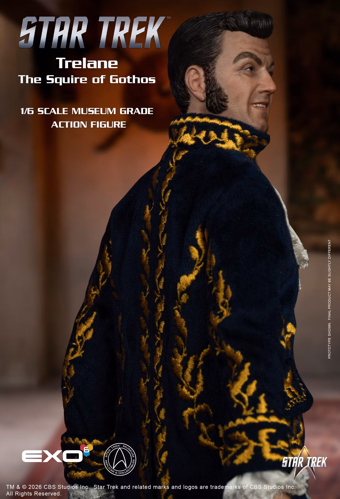 Star Trek: The Original Series Trelane (The Squire of Gothos) 1/6 Scale Action Figure