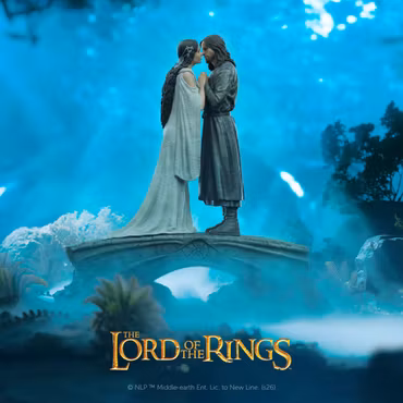 The Lord of the Rings Aragorn & Arwen Miniature Statue