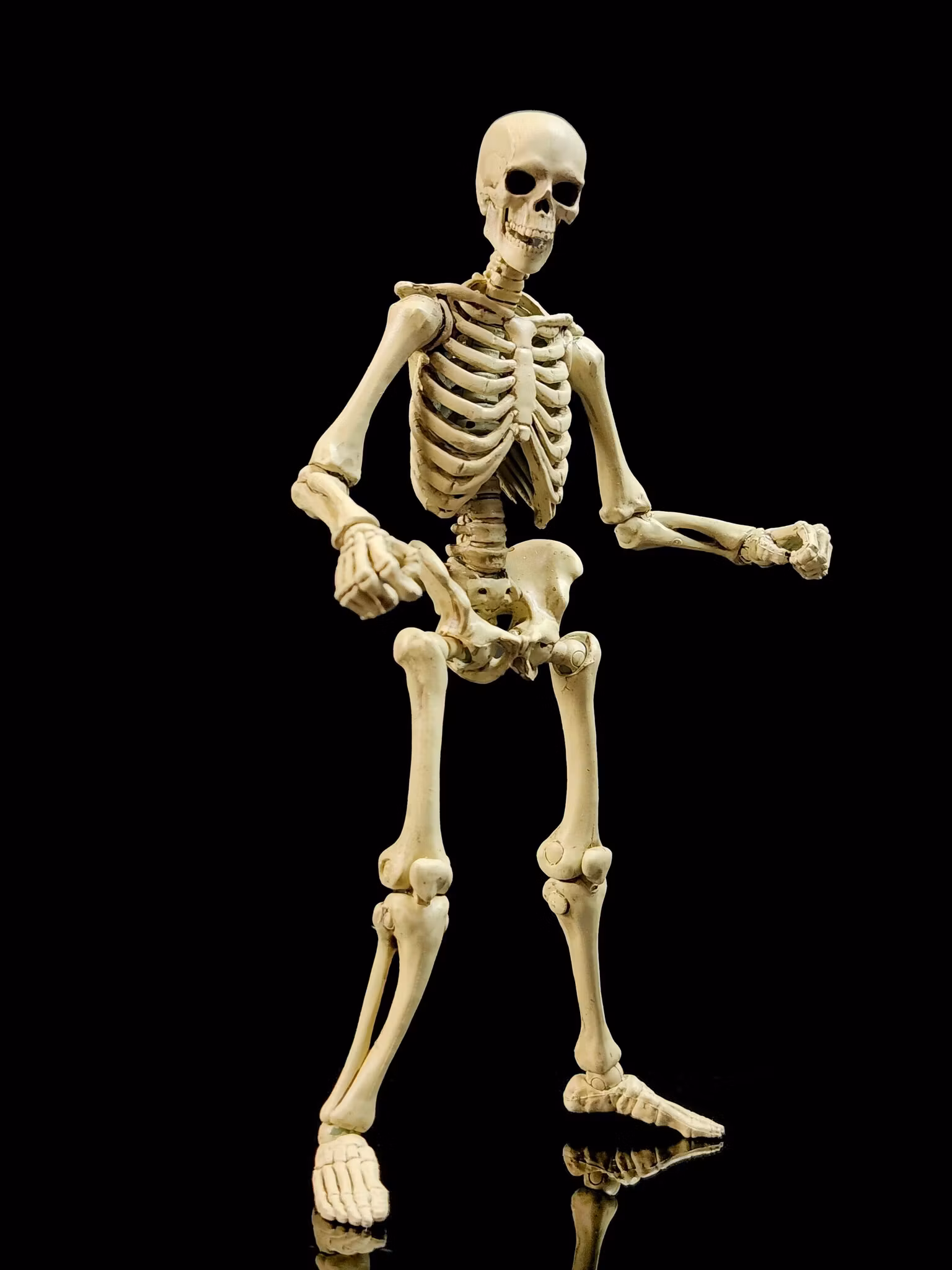 Epic H.A.C.K.S. Skeleton Blank (Classic Bone) 1/12 Scale Action Figure