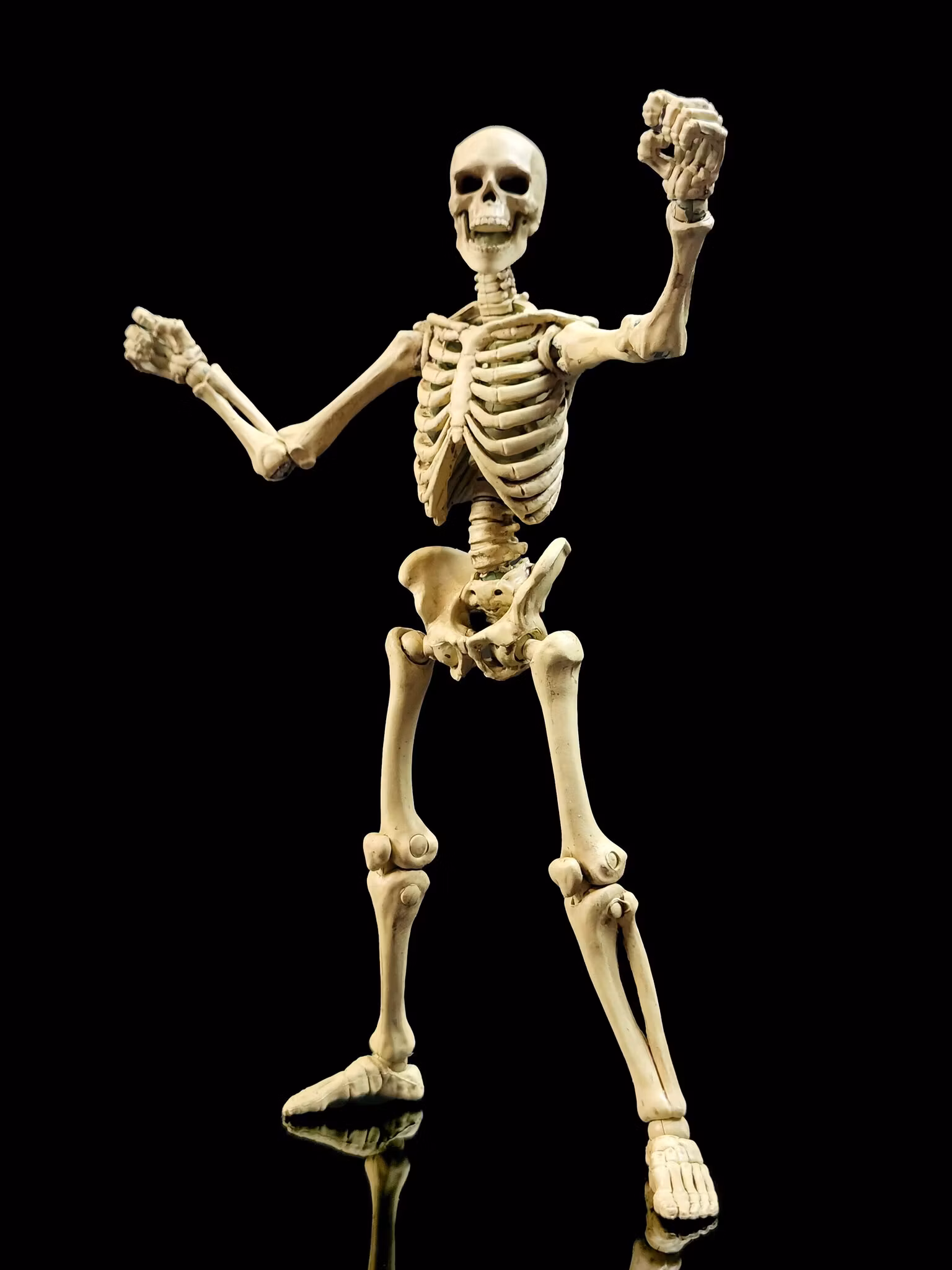 Epic H.A.C.K.S. Skeleton Blank (Classic Bone) 1/12 Scale Action Figure