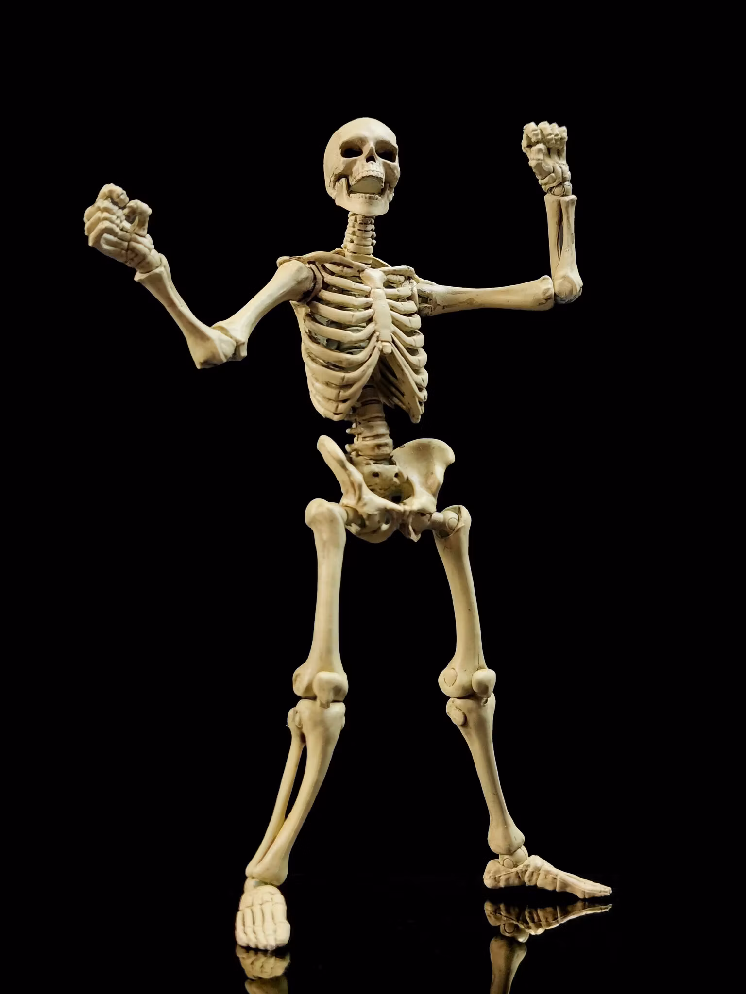 Epic H.A.C.K.S. Skeleton Blank (Classic Bone) 1/12 Scale Action Figure