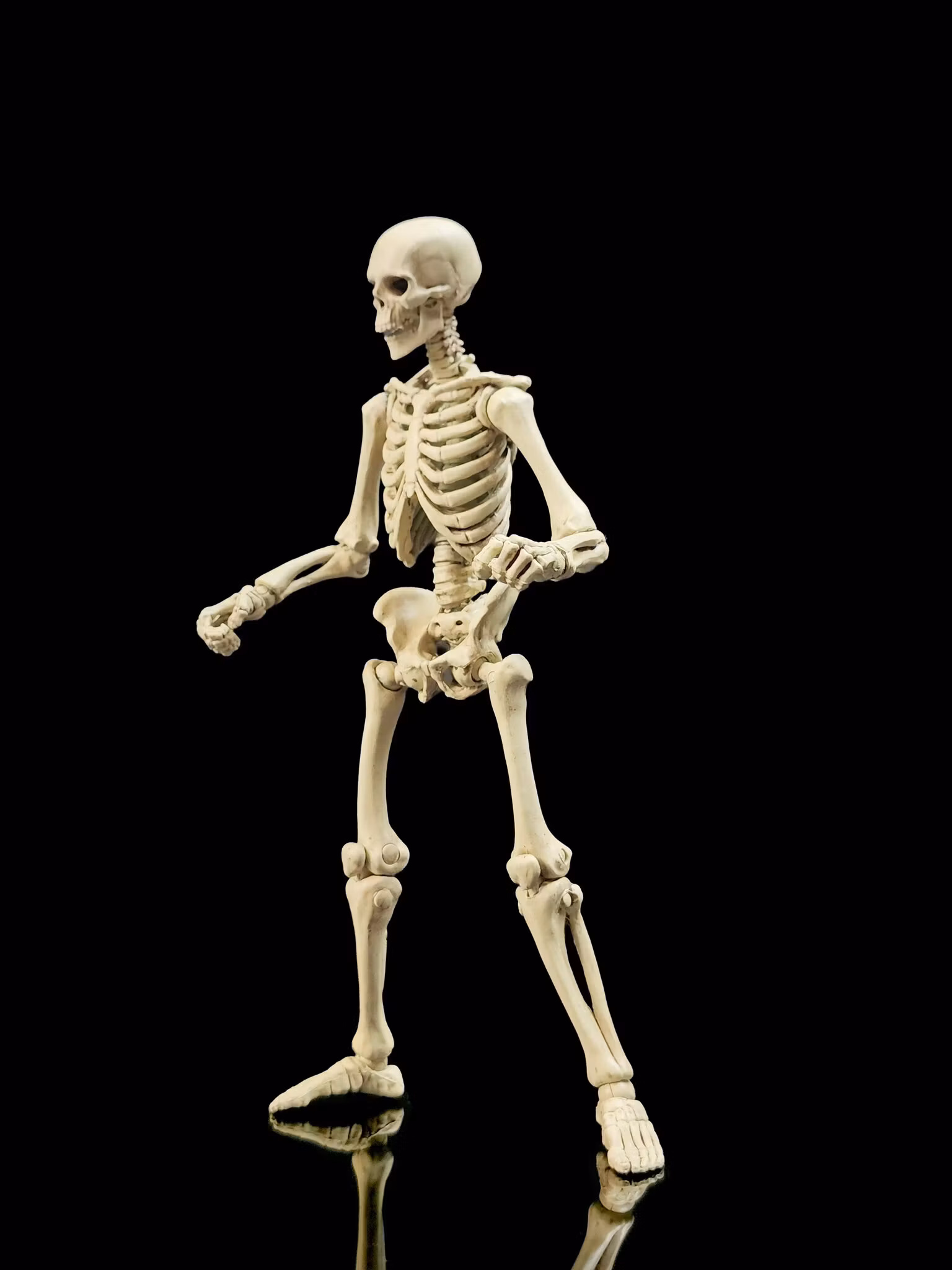 Epic H.A.C.K.S. Skeleton Blank (Classic Bone) 1/12 Scale Action Figure