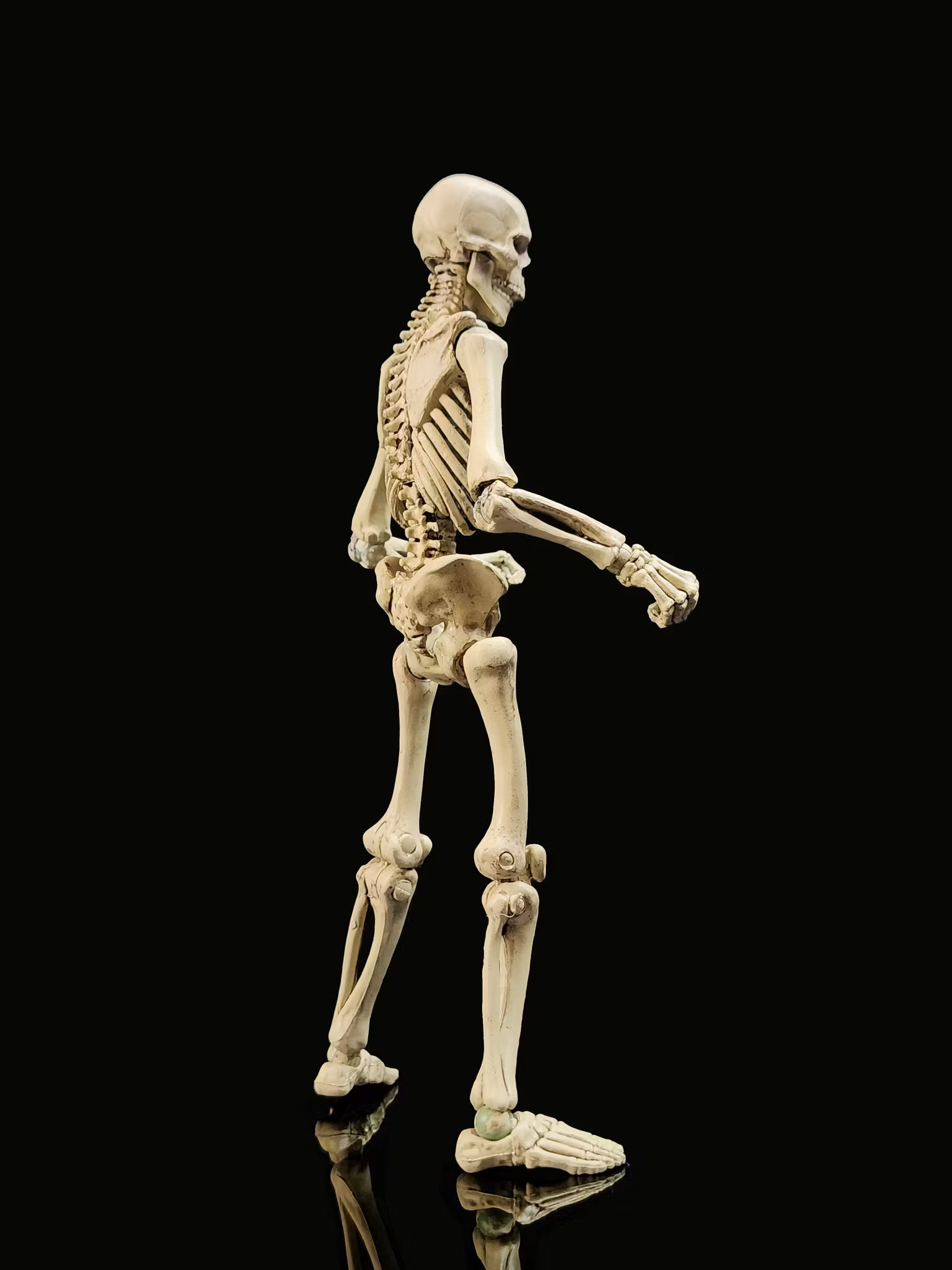 Epic H.A.C.K.S. Skeleton Blank (Classic Bone) 1/12 Scale Action Figure