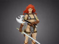 Red Sonja EPIC H.A.C.K.S. Red Sonja 1/12 Scale Action Figure