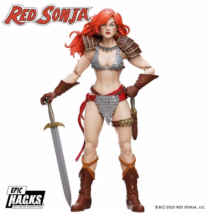 Red Sonja EPIC H.A.C.K.S. Red Sonja 1/12 Scale Action Figure