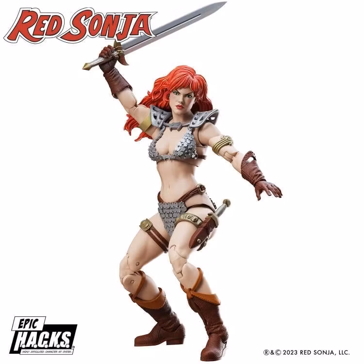 Red Sonja EPIC H.A.C.K.S. Red Sonja 1/12 Scale Action Figure