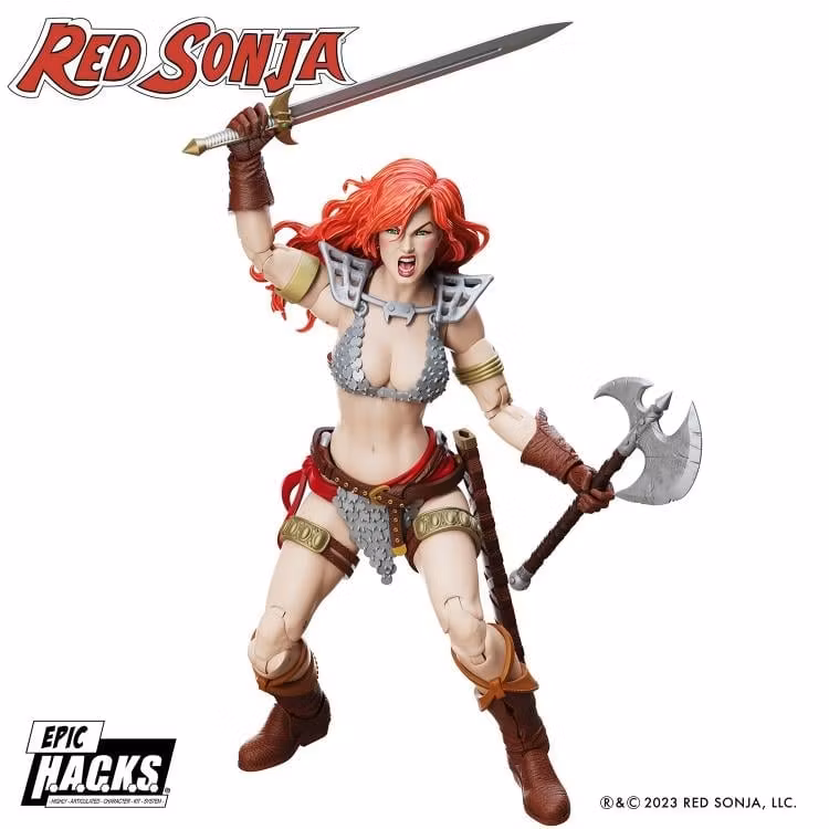 Red Sonja EPIC H.A.C.K.S. Red Sonja 1/12 Scale Action Figure