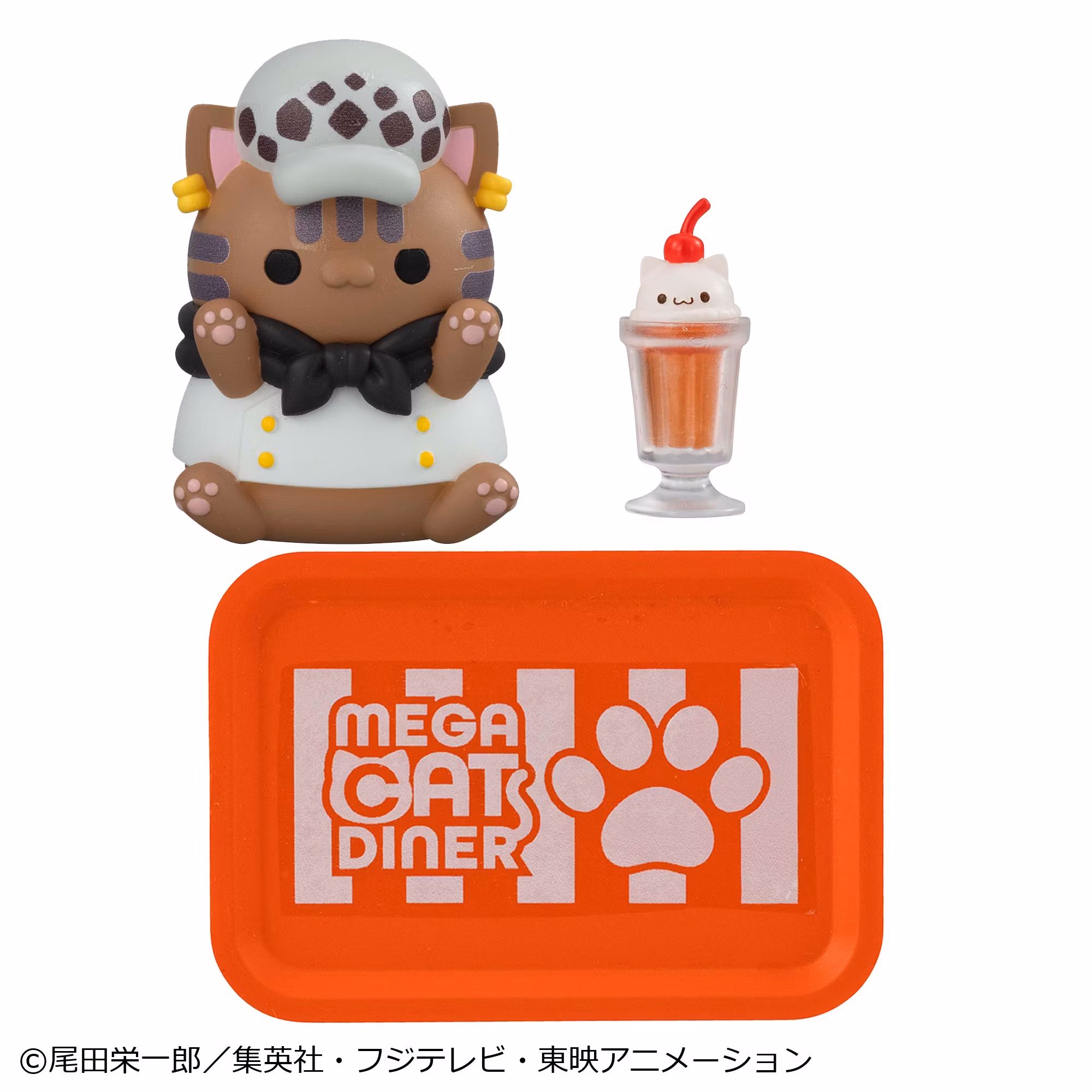 One Piece Mega Cat Project Nyan Piece Nyan! Diner! Box Set of 6 Figures
