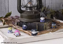 Hunter x Hunter Mega Cat Project Nyanter x Nyanter The Phantom Troupe Box of 8 Random Figures