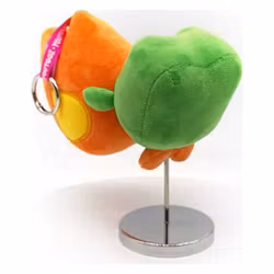 Duolingo Plush Keychain Streak Flame Duo