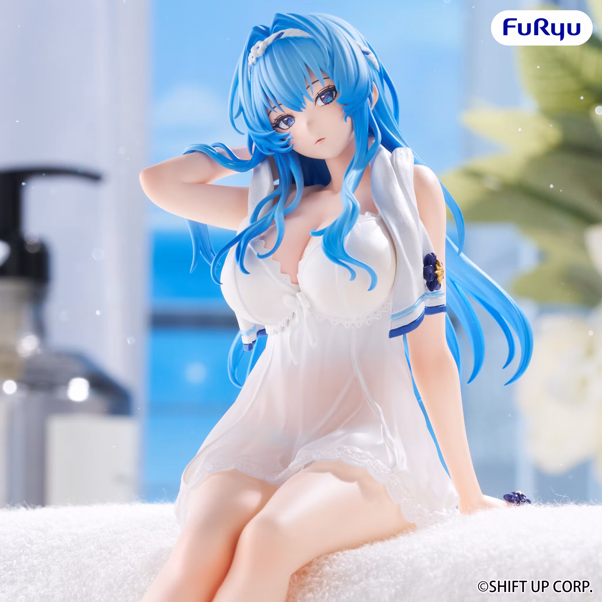 Goddess of Victory: Nikke Helm: After Shower Noodle Stopper Figure