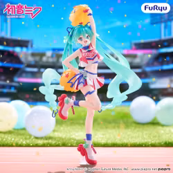 Vocaloid Muchute Hatsune Miku (Cheerleader Ver.) Figure