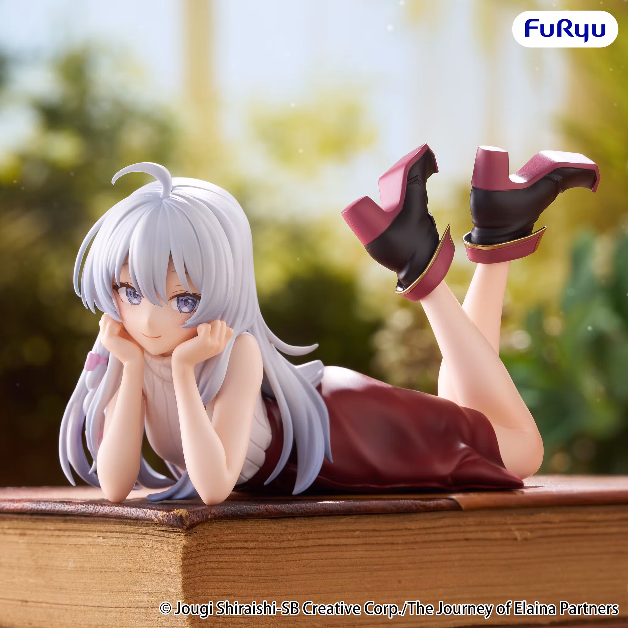 Wandering Witch: The Journey of Elaina Elaina (Lying Down Ver.) Noodle Stopper Figure