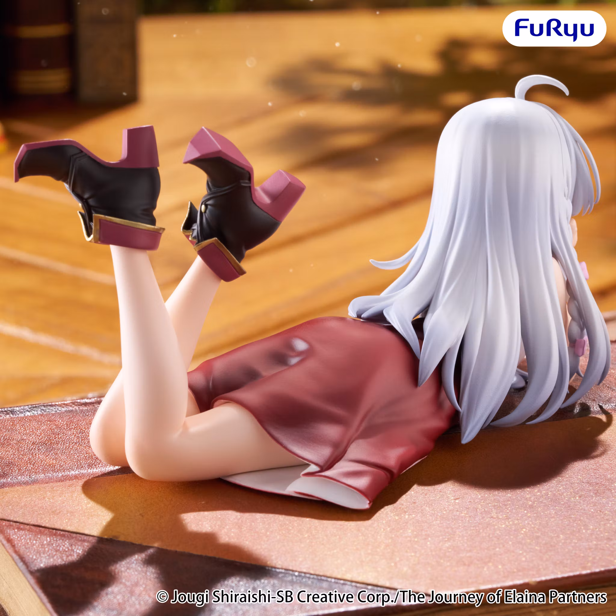 Wandering Witch: The Journey of Elaina Elaina (Lying Down Ver.) Noodle Stopper Figure