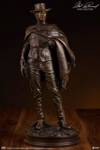 The Good, The Bad, and the Ugly Clint Eastwood Legacy Collection The Man with No Name (Faux Bronze) Statue