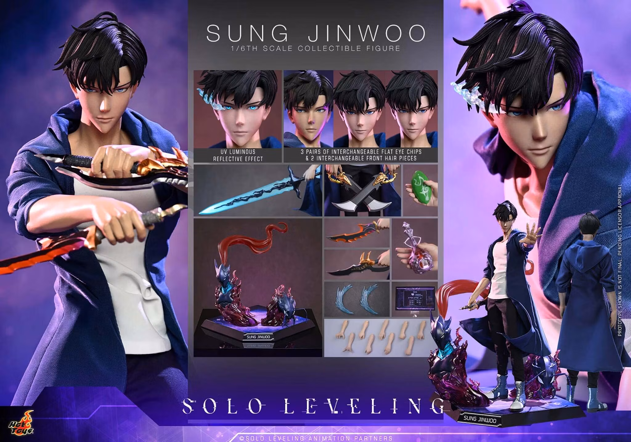 Solo Leveling TMS193 Sung Jinwoo 1/6th Scale Collectible Figure
