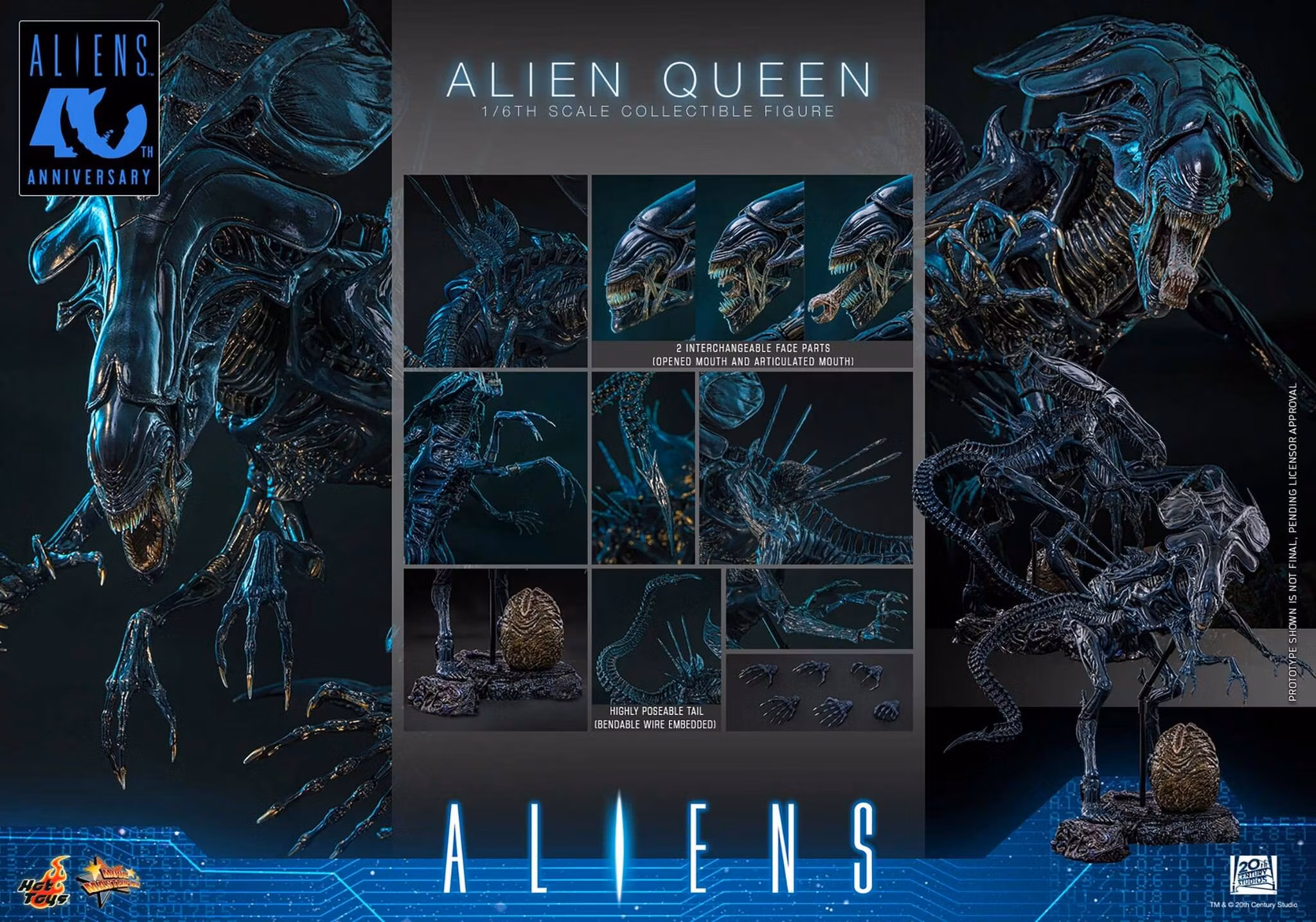 Aliens MMS903 Alien Queen 1/6th Scale Collectible Figure