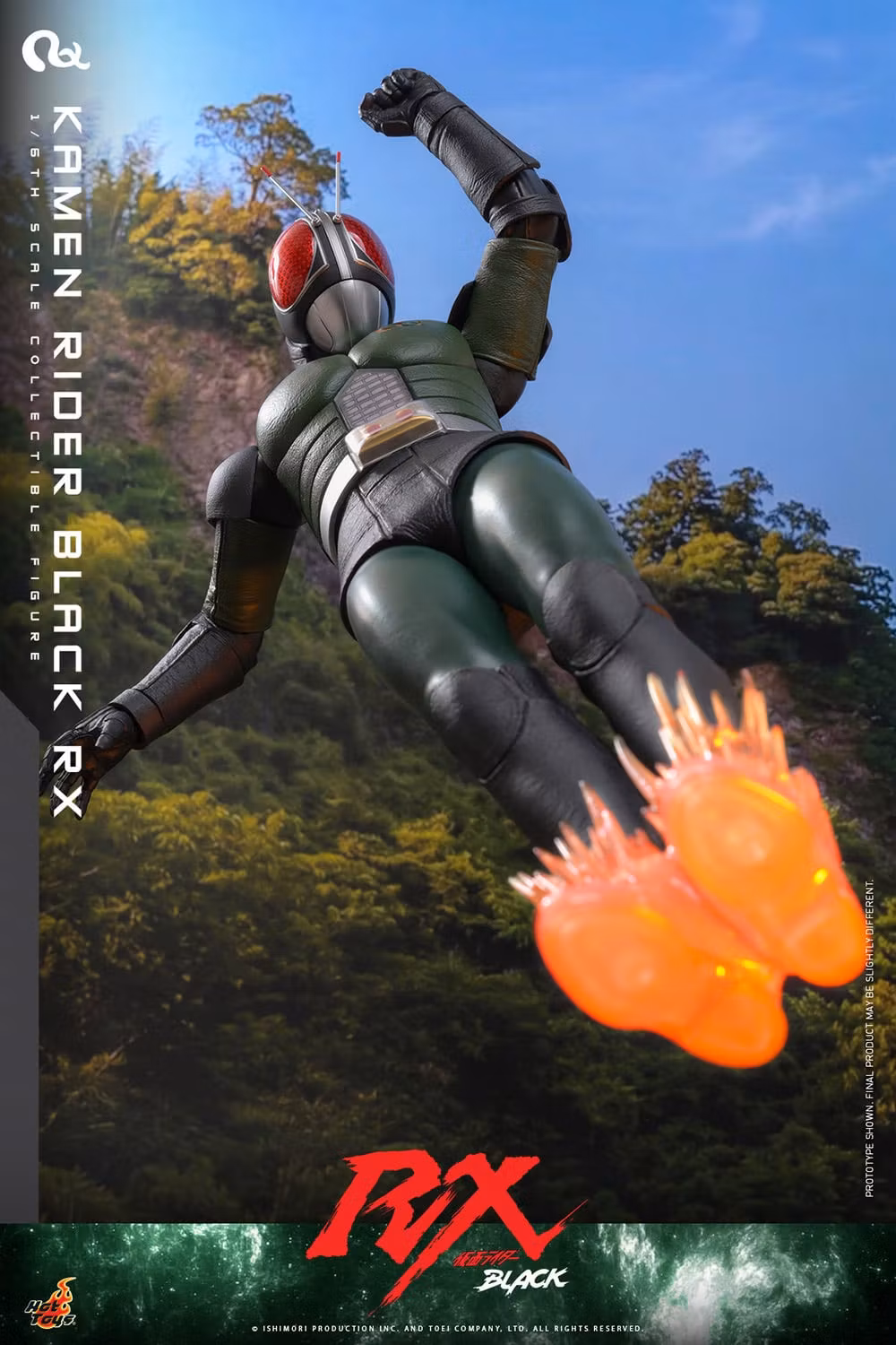 Kamen Rider Black RX TMS179 Kamen Rider Black RX 1/6th Scale Collectible Figure
