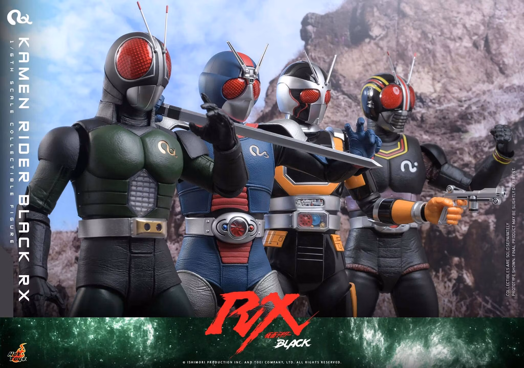 Kamen Rider Black RX TMS179 Kamen Rider Black RX 1/6th Scale Collectible Figure