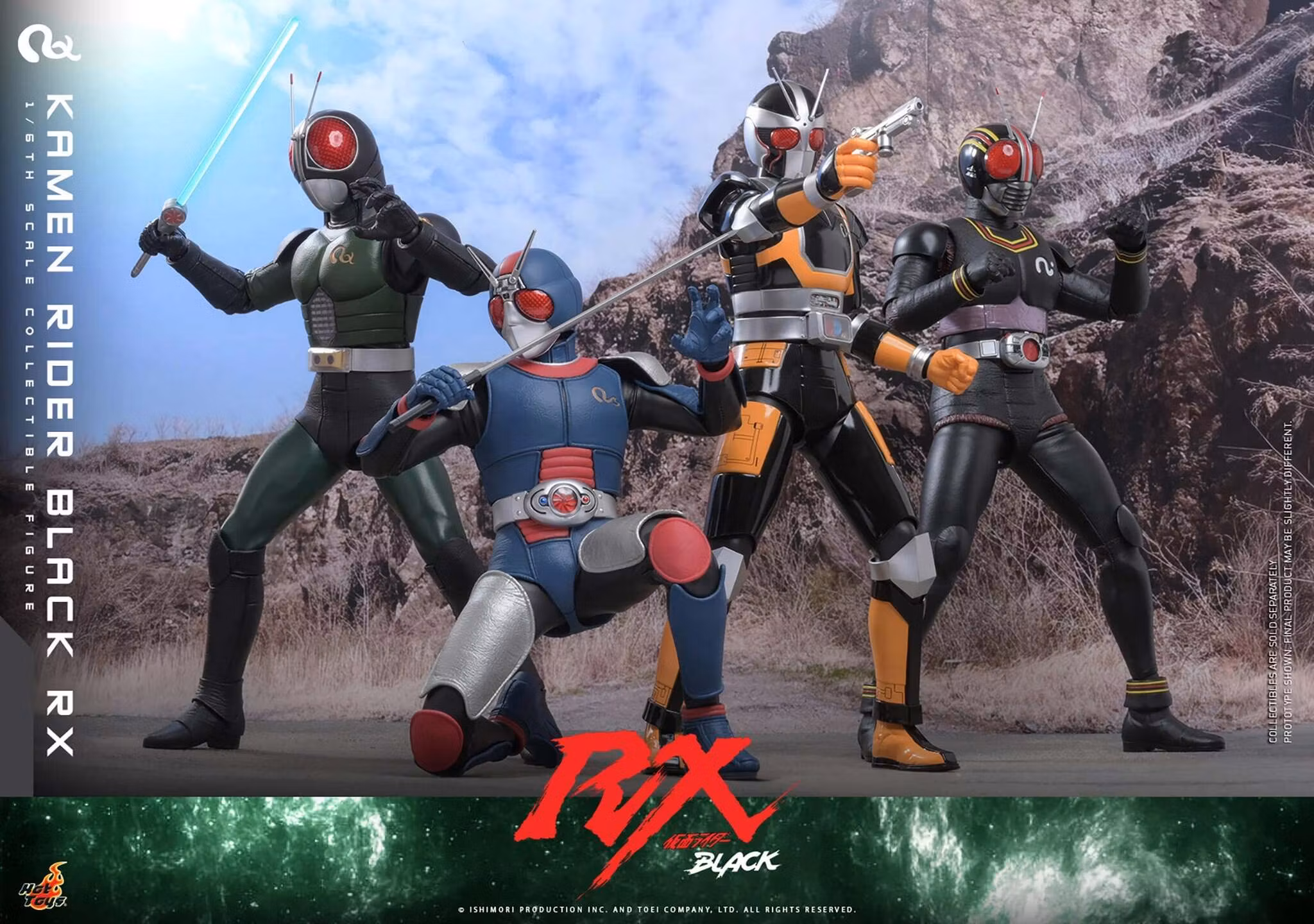 Kamen Rider Black RX TMS179 Kamen Rider Black RX 1/6th Scale Collectible Figure