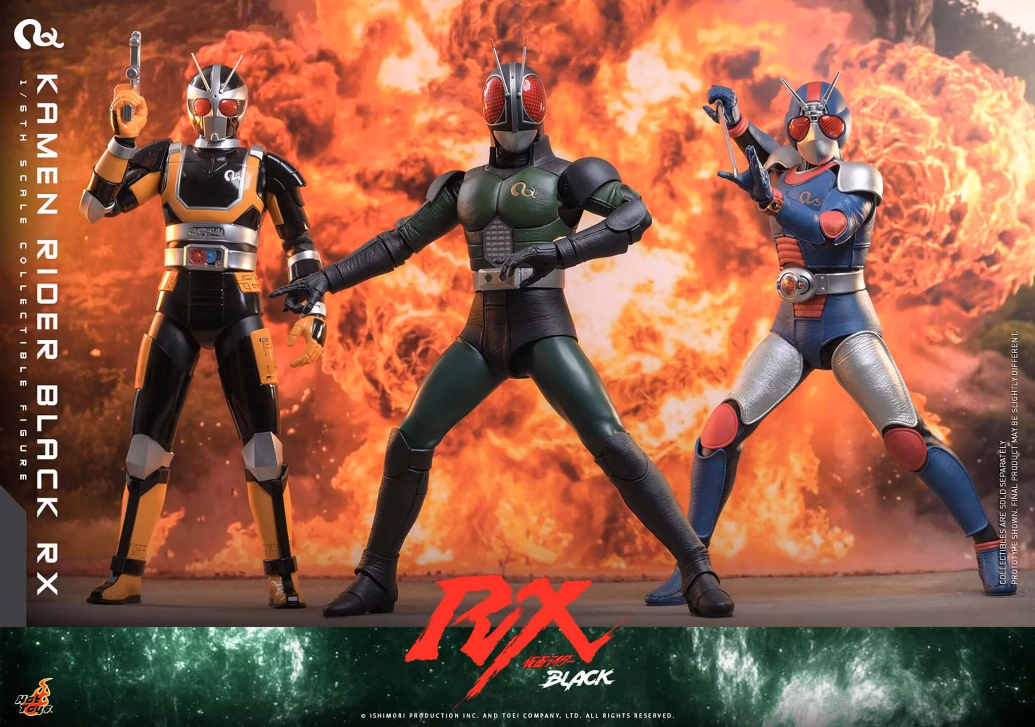 Kamen Rider Black RX TMS179 Kamen Rider Black RX 1/6th Scale Collectible Figure