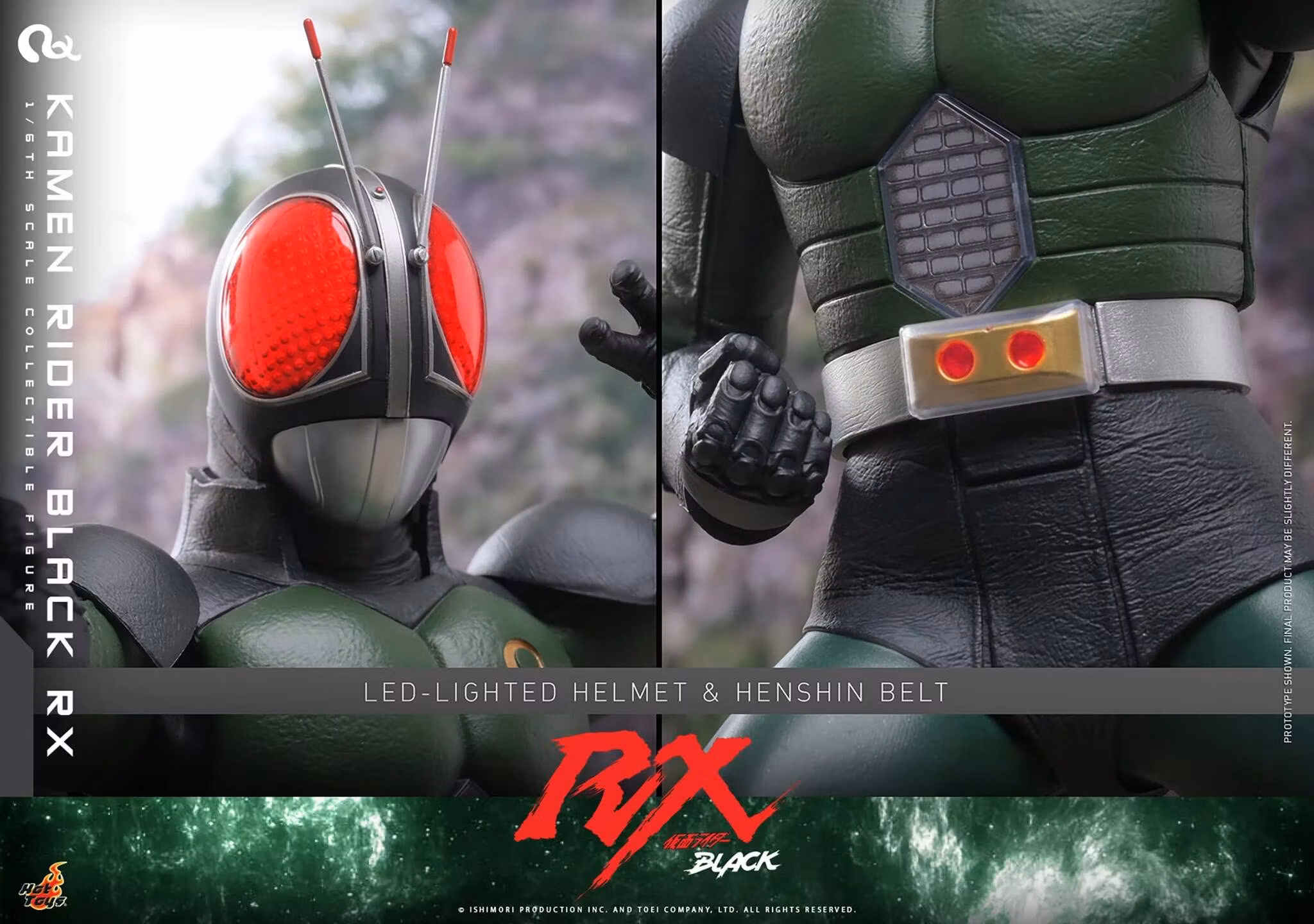 Kamen Rider Black RX TMS179 Kamen Rider Black RX 1/6th Scale Collectible Figure