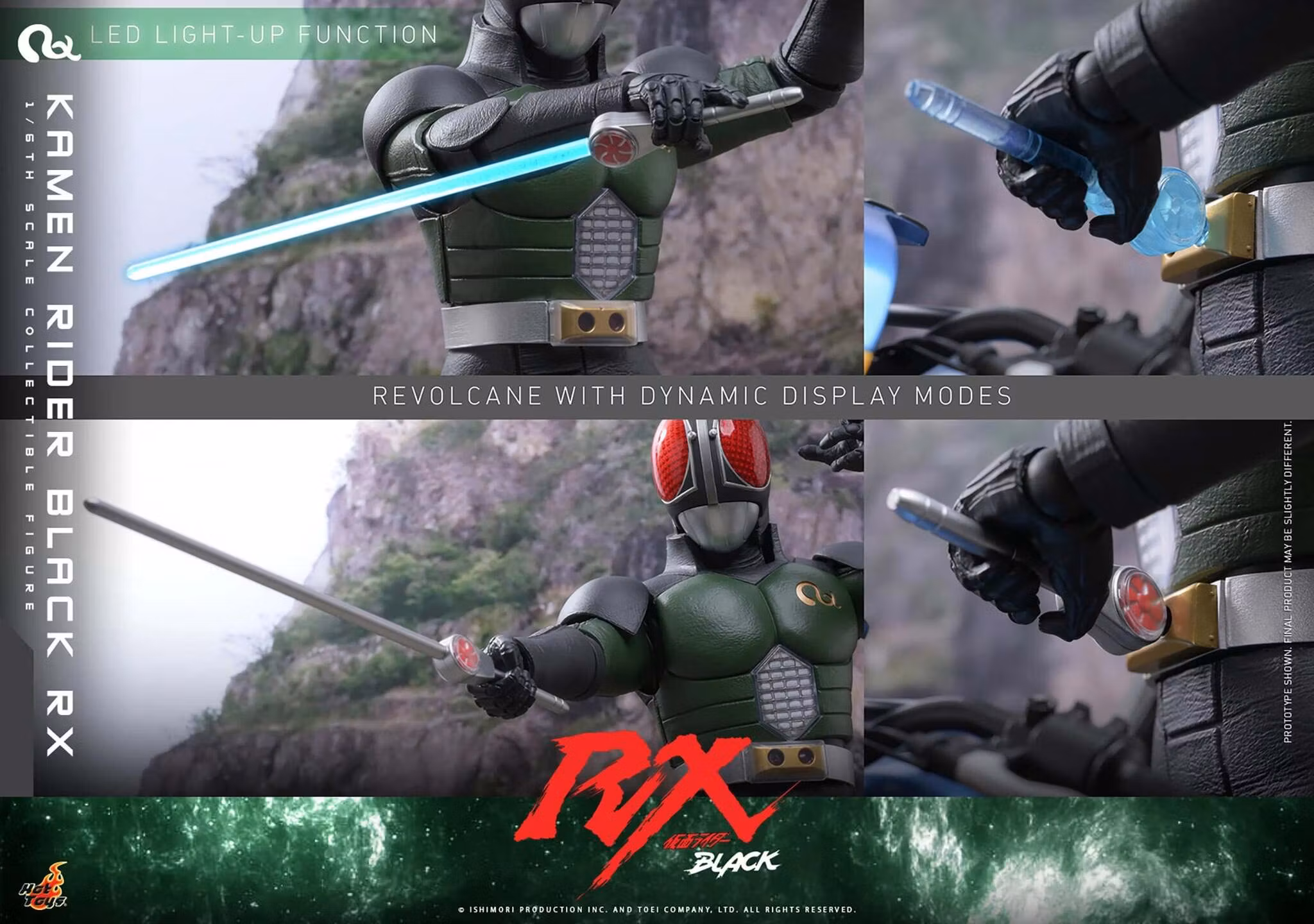 Kamen Rider Black RX TMS179 Kamen Rider Black RX 1/6th Scale Collectible Figure